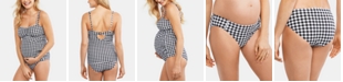 Motherhood Maternity Printed Tankini Swimsuit
